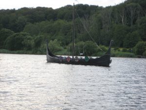 Vikingeskib i Fårup Sø